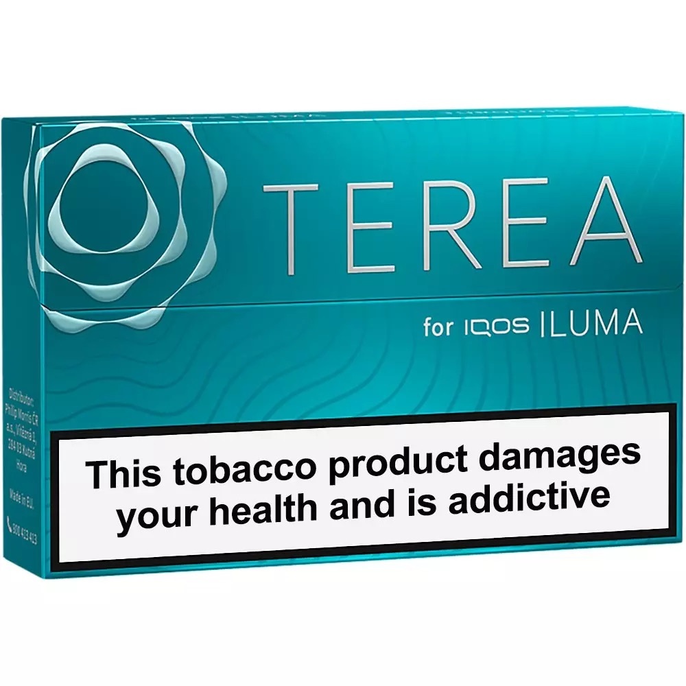 TEREA TURQUOISE 1 carton/10 packs/200 sticks for IQOS ILUMA